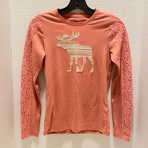 Girls, Abercrombie and Fitch long sleeve, shirt